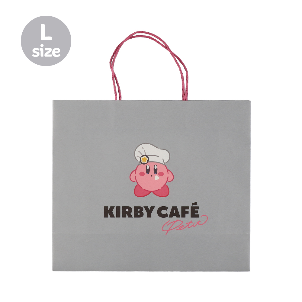 Kirby Cafe PETIT 紙ショッパー Lサイズ