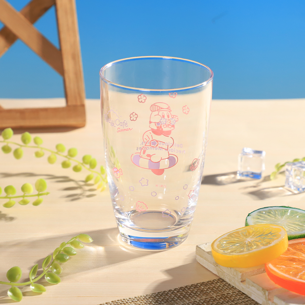Summer ガラスコップ ぷかぷかカービィ